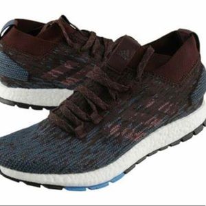 Adidas Pure Boost RBL Blue/Brown Sneaker Size 7.5